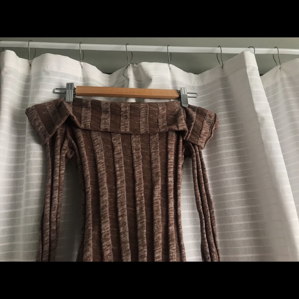 Off the shoulder body suit!